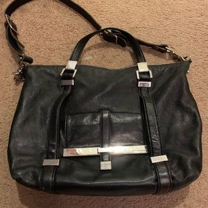 Michael Kors Authentic Black Leather Purse